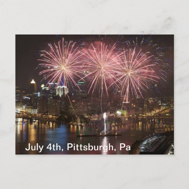 Fjärde juli vykort (Framsida)