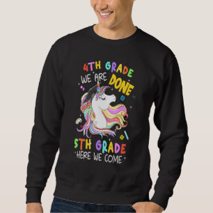 Fjärde Klass är Studenten Magic Unicorn G. Lång Ärmad Tröja