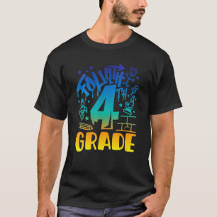 Fjärde Klass-dagen för skolåterkomsten till skolan T Shirt