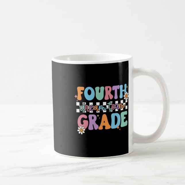 Fjärde klass dröm lag tillbaka till skolan 4:e kla kaffemugg (Höger)