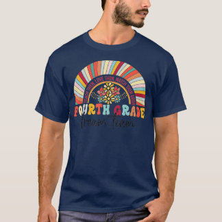 Fjärde Klass-drömteamet Regbow Teacher Kids Tillba T Shirt