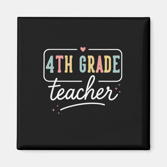 Fjärde klass hjärta lärare presenter 4:e klass til magnet (Framsidan)