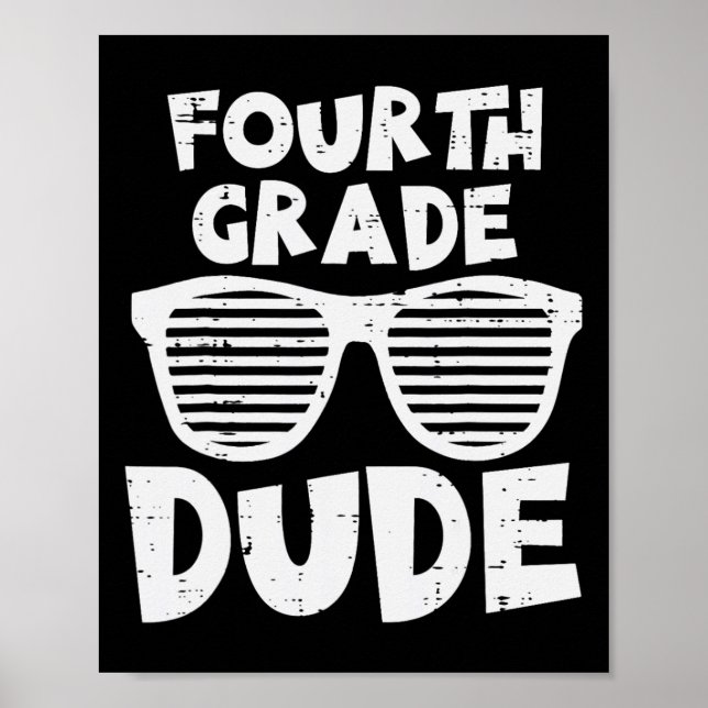 Fjärde Klass-läraren Studenter Byck i Klass Poster (Framsidan)