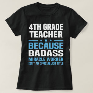 Fjärde Klass-läraren T Shirt