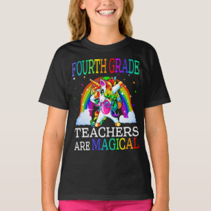 Fjärde Klass-lärarna är Magic Unicorn T Shirt
