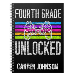 Fjärde Klass olåsta Personligen Back to school Anteckningsbok
