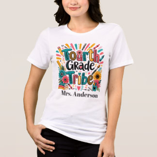 Fjärde Klass Stammen T-shirt | Lärarens Klassrums