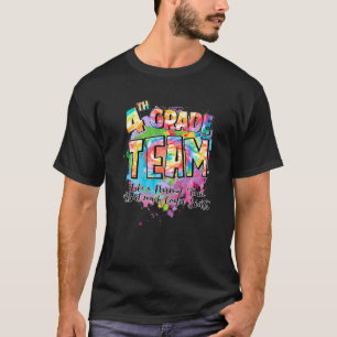 Fjärde Klass-teamet som ett vanligt team men mycke T Shirt