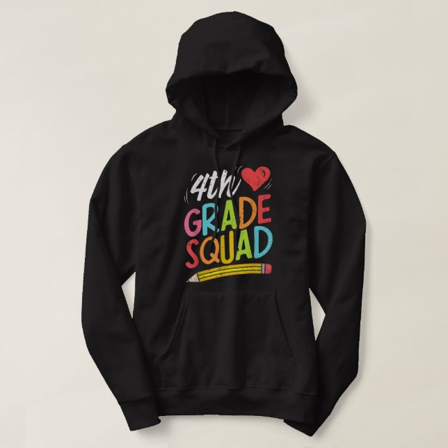 Fjärde Klass-torget, fjärde lärarlaget i Student,  Hoodie (Design framsida)