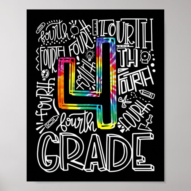 Fjärde Klass-typografigruppen, fjärde Klass tillba Poster (Framsidan)