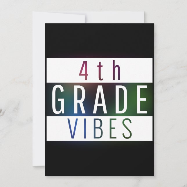 Fjärde klass-vibes - grundskola (Framsida)