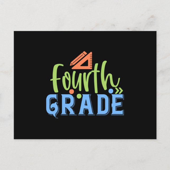 Fjärde Klassen Vykort (Framsida)