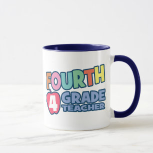 Fjärde klasslärare mugg