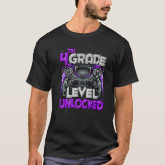 Fjärde upplåsta spelet på Klass-nivå på 4:e Klass T Shirt
