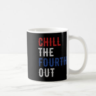 Fjärde Ut Självständighet Usa Flagga Rolig 4:e Jul Kaffemugg