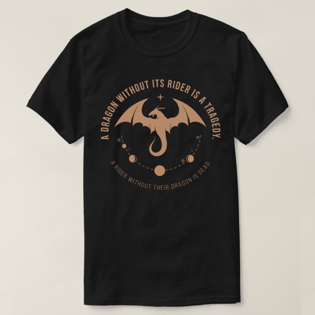 Fjärde Vinge-romani Fantasy YA Mörk Academia boo T Shirt (Design framsida)