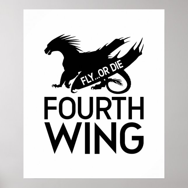 Fjärde vingen - Fly eller dö Poster (Framsidan)