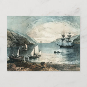 Fjärden av Annapolis, c.1880 Vykort