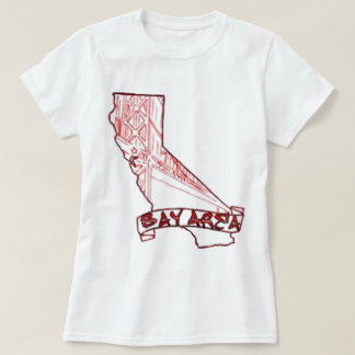 Fjärdområde Kalifornien T-shirt
