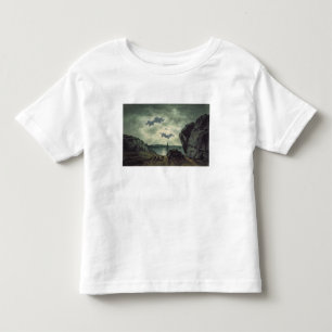 Fjärdplats i månsken, 1787 (över rita w/c på p t shirt