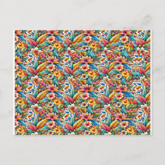 Fjäril 1 Stereogram Magic Eye - Inget kuvert Vykort
