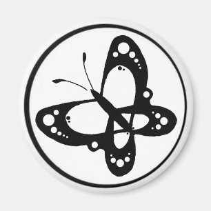fjäril 221 magnet