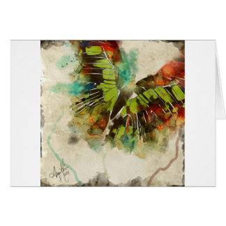 Fjäril 3 hälsningskort