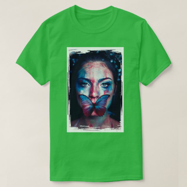 fjäril 501 t shirt (Design framsida)