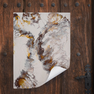 Fjäril - abstrakt akryl poster