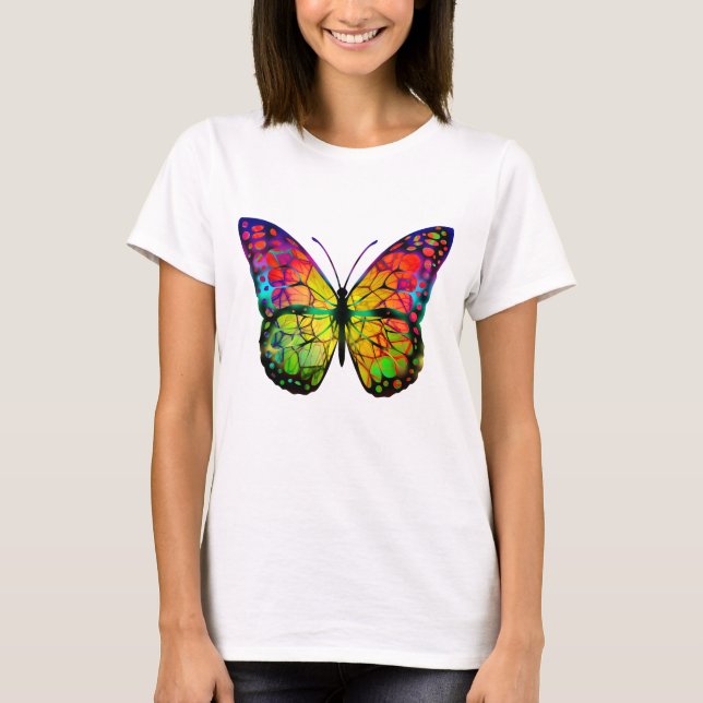 FJÄRIL ABSTRAKT T SHIRT (Framsida)
