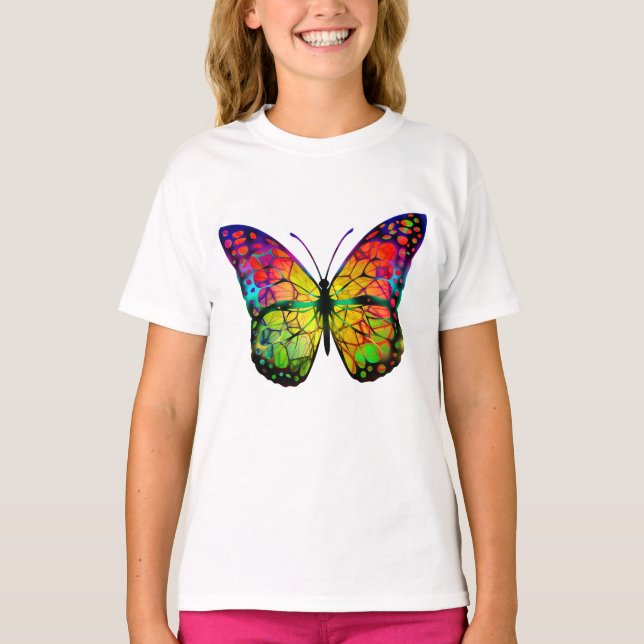 FJÄRIL ABSTRAKT T SHIRT (Framsida)