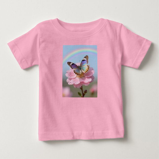 Fjäril Bliss Rosa Tröja (Framsida)