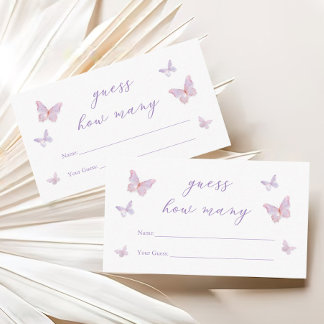 Fjäril Bröllopsfest Guissa Hur Många Spel Tilläggskort