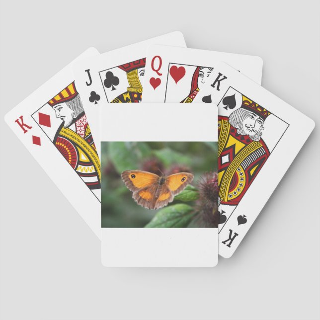 Fjäril Casinokort (Baksidan)