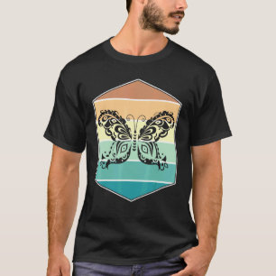 Fjäril Caterpillar Insekt Fjäril T Shirt