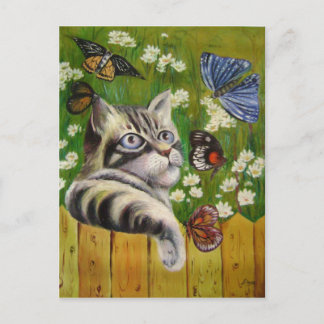 fjäril-dröm vykort