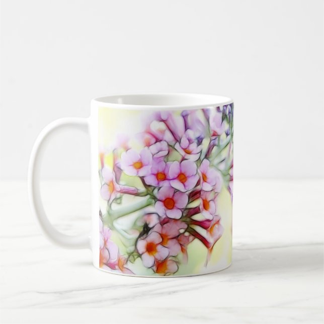 Fjäril drömlik Bush - som är delikat och Kaffemugg (Vänster)