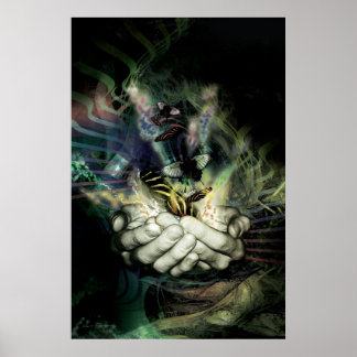 fjäril-effekt 1 poster