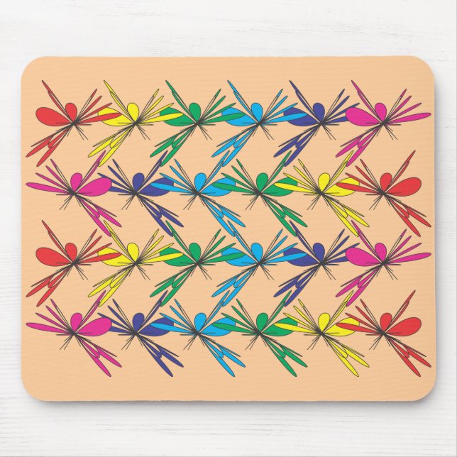 fjäril-effekt musmatta (Framsidan)