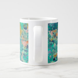 Fjäril & Fjäder Blommig Jumbo Mugg