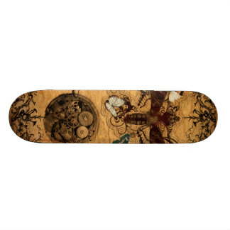 Fjäril för GrungeSteampunk Victorian Skateboard Bräda 21,5 Cm