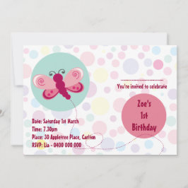 Fjäril Inbjudningar