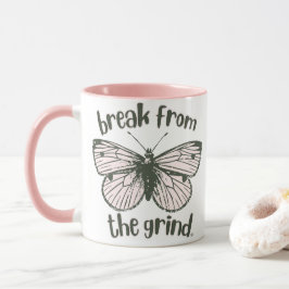 Fjäril Kaffe Mugg