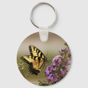 Fjäril Keychain Nyckelring
