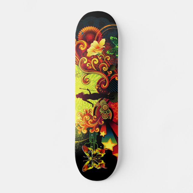 Fjäril Konst 20A Skateboard (Framsida)