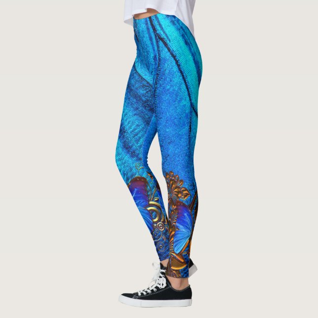 Fjäril Konst 35 Leggings (Vänster)