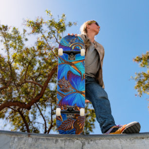 Fjäril Konst 35 Skateboard Bräda 20 Cm