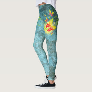 Fjäril Konst 5A Bildalternativ Leggings