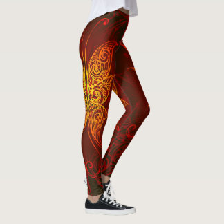 Fjäril Konst 7 Leggings