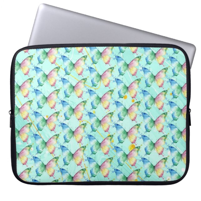 Fjäril Laptop Fodral (Framsidan)